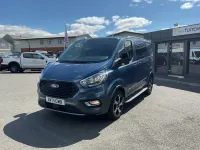 Used Ford Transit Custom Active 170 HP (125 kW) 2021 Blue Van