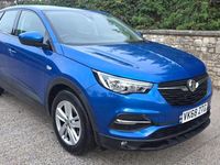 Used Vauxhall Grandland X 130 HP (95 kW) 2018 Blue SUV