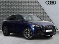 Used Audi Q8 Black Edition 282 HP (207 kW) 2021 Blue SUV