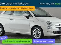 Used Fiat 500 Lounge 69 HP (50 kW) 2018 White Hatchback