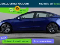 Usado Tesla Model 3 Standard Range 208 kW (283 HP) 2021 Azul Sedan