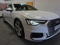 Begagnad Audi A6 S-Line 2019 Vit Kombi