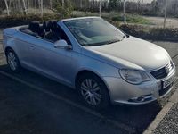 Begagnad VW Eos 2007 Silver Cab