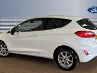 Used Ford Fiesta Zetec 86 HP (63 kW) 2018 White Hatchback