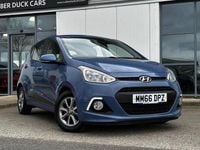 Used Hyundai i10 Premium 87 HP (63 kW) 2016 Blue Hatchback
