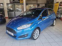Used Ford Fiesta Zetec 75 HP (55 kW) 2013 Blue Hatchback