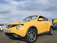 Used Nissan Juke Tekna 110 HP (80 kW) 2016 Yellow SUV