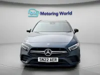 Used Mercedes A35 AMG Premium Plus 306 HP (225 kW) 2022 Blue Hatchback
