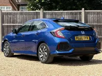 Used Honda Civic SE 2020 Blue Hatchback