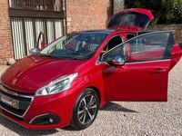 Used Peugeot 208 Allure Premium 2017 Red Hatchback