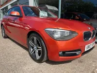 Used BMW 116 Sport Line 2013 Orange Hatchback