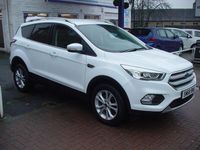 Used Ford Kuga Titanium 120 HP (88 kW) 2018 White SUV