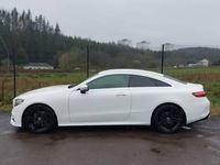 Used Mercedes E300 AMG line 245 HP (180 kW) 2018 White Coupe
