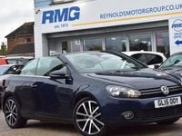 Used VW Golf Cabriolet GT 160 HP (117 kW) 2015 Blue Cabriolet