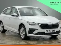 Used Skoda Scala SE 116 HP (85 kW) 2025 White Hatchback