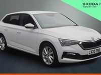 Used Skoda Scala SE L 115 HP (84 kW) 2020 Moon white metallic Hatchback
