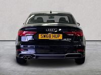 Used Audi A3 S-Line 150 HP (110 kW) 2019 Black Sedan