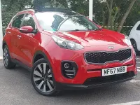 Used Kia Sportage 2017 Red SUV