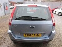 Used Ford Fusion Zetec 101 HP (74 kW) 2007 Blue Hatchback