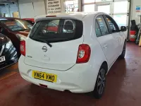 Used Nissan Micra S 2014 White Hatchback