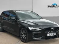 Used Volvo V60 R-Design 340 HP (250 kW) 2021 Black sapphire metallic Estate