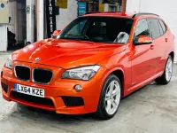 Used BMW X1 M Sport 143 HP (105 kW) 2014 Orange SUV