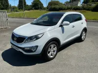 Used Kia Sportage 115 HP (84 kW) 2013 White SUV