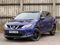 Used Nissan Qashqai N-TEC 110 HP (80 kW) 2016 Blue SUV