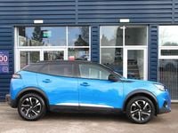 Used Peugeot e-2008 GTi 100 kW (136 HP) 2022 Blue SUV