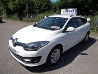 Used Renault Mégane GrandTour Expression+ 110 HP (80 kW) 2015 White Estate