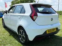 Used MG MG3 Excite 106 HP (77 kW) 2021 White Hatchback