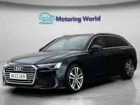 Used Audi A6 S-Line 204 HP (150 kW) 2021 Blue Estate