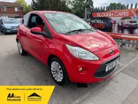 Used Ford Ka Zetec 69 HP (50 kW) 2015 Red Hatchback