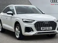 Used Audi Q5 Sportback S-Line 265 HP (194 kW) 2022 White SUV