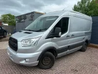 Used Ford Transit Trend 125 HP (91 kW) 2015 Silver Van