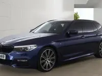 Used BMW 530 M Sport 265 HP (194 kW) 2018 Blue Estate