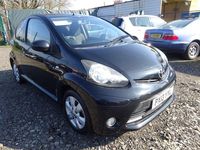Used Toyota Aygo 68 HP (50 kW) 2013 Black Hatchback