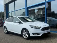 Used Ford Focus Titanium 2016 White Hatchback