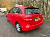 Used Mercedes B200 SE 136 HP (100 kW) 2012 Red Hatchback