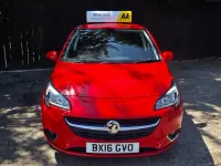 Used Vauxhall Corsa 90 HP (66 kW) 2016 Red Hatchback