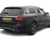 Used Mercedes C300 AMG line 2020 Black Estate