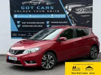 Used Nissan Pulsar N-Connecta 115 HP (84 kW) 2017 Red Hatchback