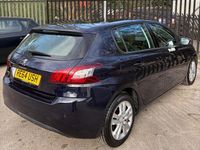 Used Peugeot 308 Active 115 HP (84 kW) 2015 Blue Hatchback