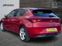 Used Seat Leon FR 128 HP (94 kW) 2021 Red Hatchback