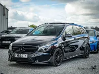 Used Mercedes B200 AMG Line Premium Plus 2017 Black Hatchback