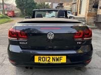 Used VW Golf Cabriolet S 2012 Black Cabriolet