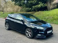 Begagnad Ford Focus ST 2018 Svart Halvkombi