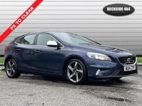 Used Volvo V40 R-Design 115 HP (84 kW) 2014 Blue Hatchback