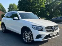 Used Mercedes GLC220 AMG line 170 HP (125 kW) 2015 White SUV