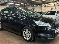 Used Ford C-MAX Zetec 120 HP (88 kW) 2018 Black MPV